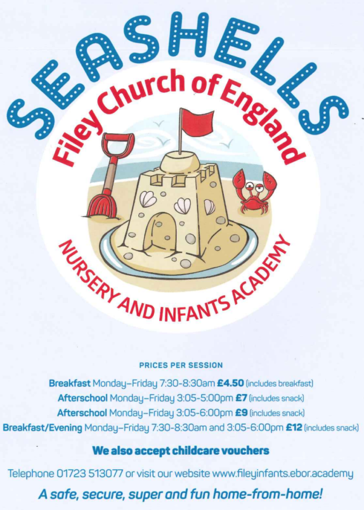 Filey Church of England Nursery and Infants Academy » Wrap Around Care